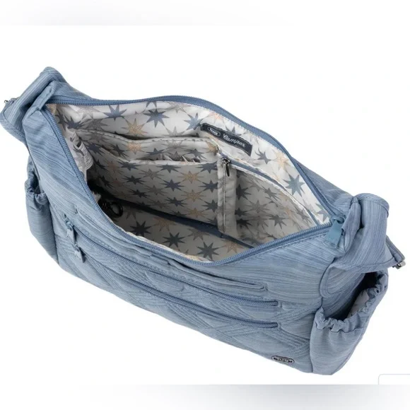 Lug Legacy Collection Camper Crossbody Bag - Brushed Blue Moon - Picture 4 of 6